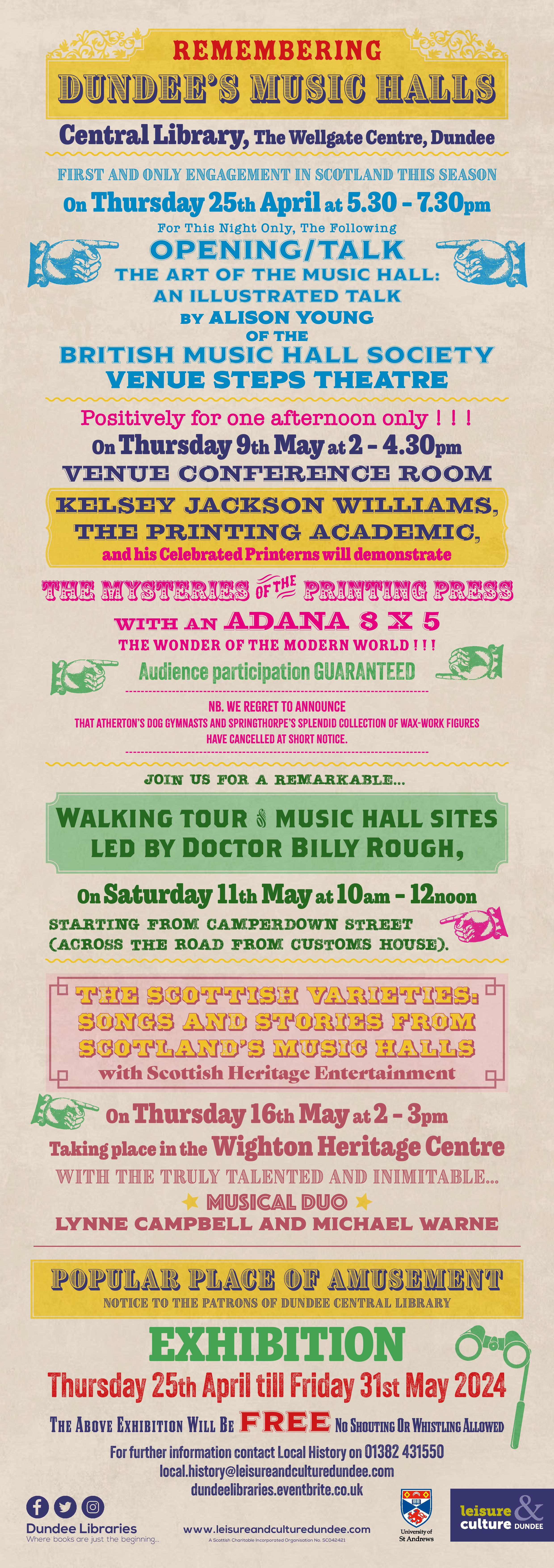 Remembering Dundee's Music Hall full poster